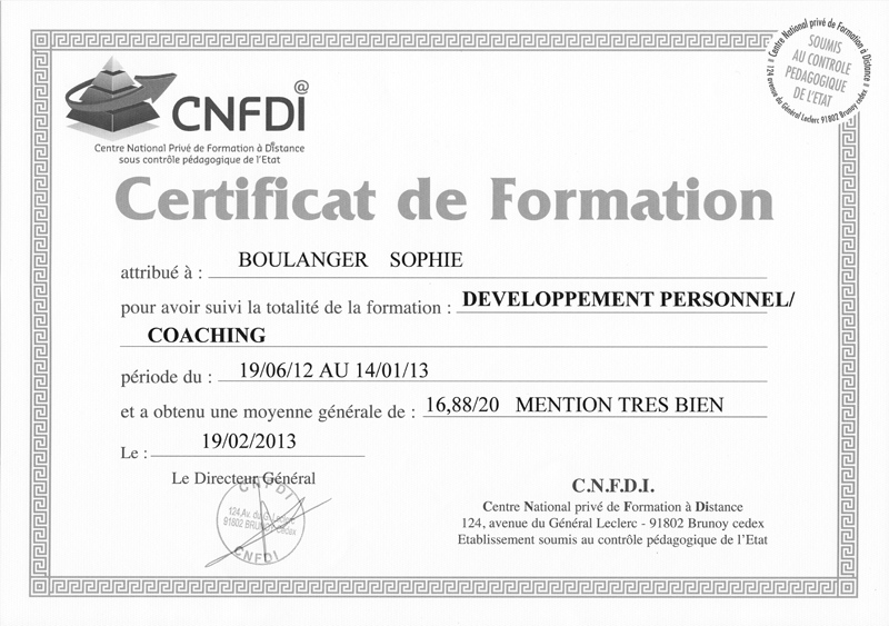 certificat cnfdi - avis cnfdi formation